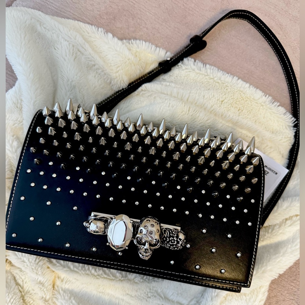Alexander McQueen Skull Stud Spike Bag